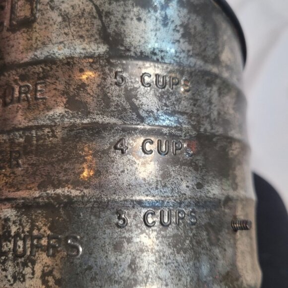 Vintage Nesco Visible Measure Flour Sifter - Picture 10 of 12